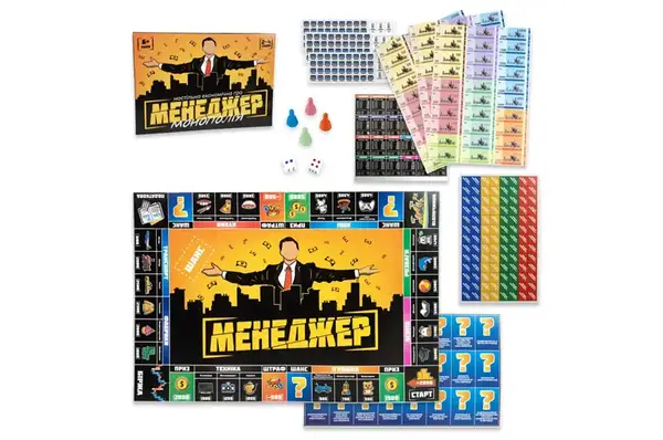 Настільна гра "Менеджер" 30342 STRATEG купити