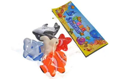 Набір пікалок 605-5 "Морський світ" 5 шт. в кульку р.15x12x6 см YG Toys купити