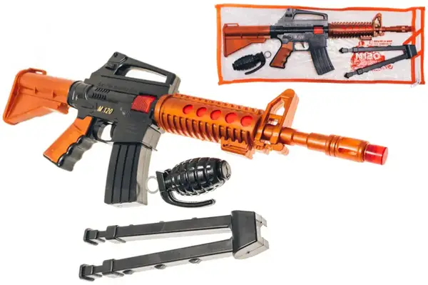 Автомат механічний "М120 Джей" з набором 805 GoldenGun купити