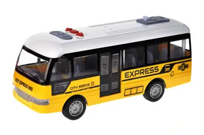 Автобус інерційний YM-9907F на батарейках, в дисплеї 6 шт. р.39,6x9x21,8 см YG Toys купити