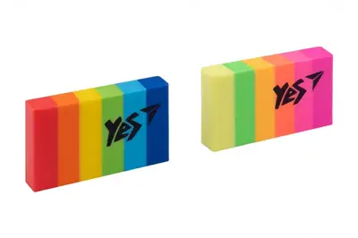 Гумка у формі прямокутника YES "Pantone", 560450 2 кол./уп купити