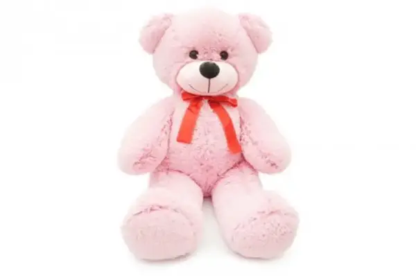 Ведмедик В146/3 рожевий 100 см VikNat купити