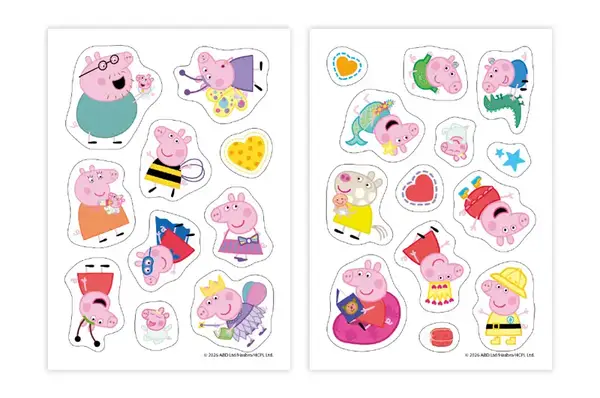 Набір наліпок 200829 Peppa Pig «Костюмована вечірка» Dodo купити недорого в Україні, фото 2