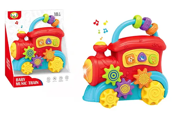 Потяг O-8300 музичний, на батарейках, в коробці р.22.3x20.2x10.2 см YG Toys купити