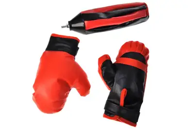 Боксерський набір YC856L1 зі стійкою, в коробці р.56x9,8x35 см YG Toys купити