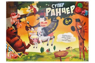 Настільна гра G-SR-01-01U "Супер Ранчер" DANKO купити