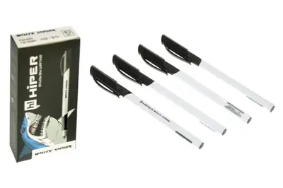 Ручка гелева HG-811 "White Shark " чорна HIPER купити