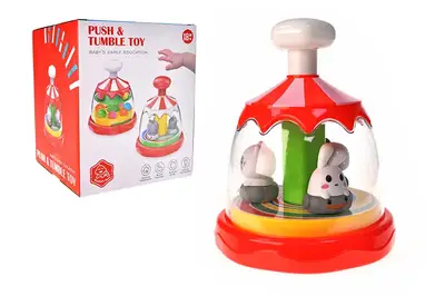 Дзига D308 в коробці р.15,5x15,5x19 см YG Toys купити
