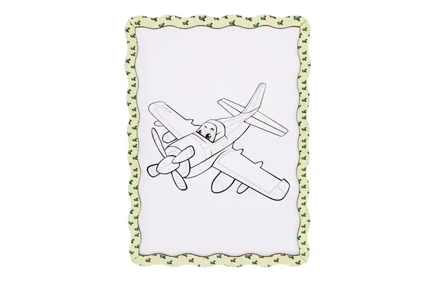 Картина по номерах дерев'яна "Літачок" формат А4 Puz-22953 PuzzleOk купити недорого в Україні, фото 4