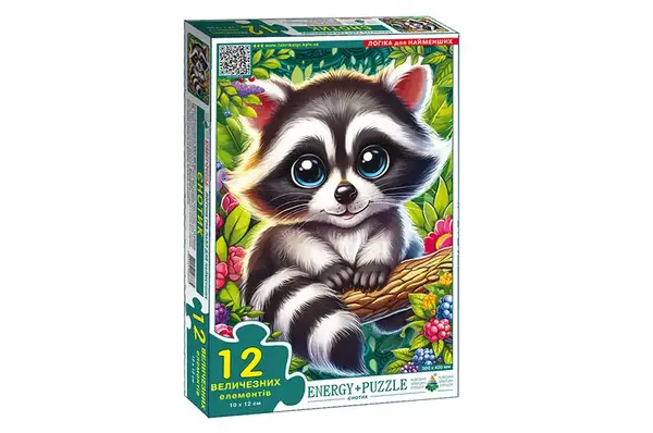 Пазл 12 елем. "Єнотик" КФІ купити