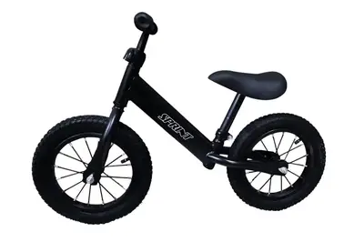 Велобіг BB2506 сталевий, колеса 12 дюймів надувні,чорний купити