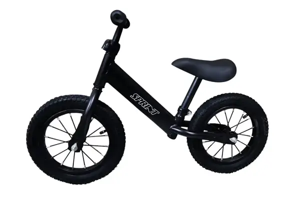 Велобіг BB2506 сталевий, колеса 12 дюймів надувні,чорний купити