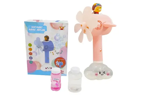 Бульбашкова машина "Літачок" на батарейках, в коробці 2201-5 р.23*17*9см купити