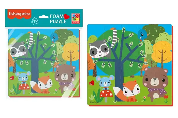 Пазли фомові "Fisher-Price. Лісові мешканці" VT1109-02 VladiToys купити