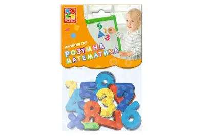 Магнітна гра "Розумна математика" VT5900-01 VladiToys купити