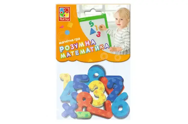 Магнітна гра "Розумна математика" VT5900-01 VladiToys купити