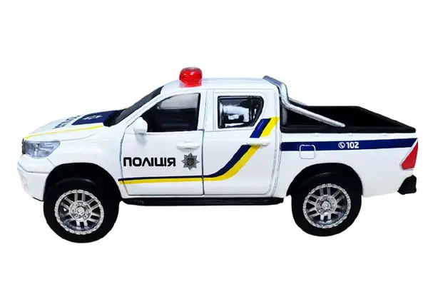 Автомодель KM250426 TOYOTA HILUX ПОЛІЦІЯ KM250426 TechnoDrive купити недорого в Україні, фото 2