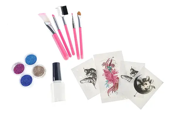 Набір тату для дівчат в коробці FT2025-D р.23*13*3см купити недорого в Україні, фото 4