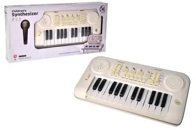 Піаніно 6656A на батарейках, з мікрофоном, в коробці р.40,7x20,5x5 см YG Toys купити