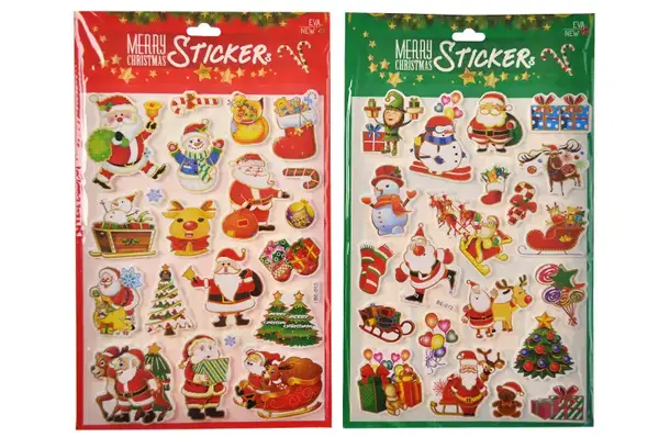 Наліпки BE (RS-0408) Новий рік 18x25см Malevaro купити недорого в Україні, фото 2