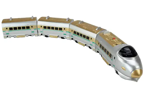 Потяг 757Р МЕТЕОР з трьома вагонами, на батарейках, ковпак р.74x9x11 см купити недорого в Україні, фото 4