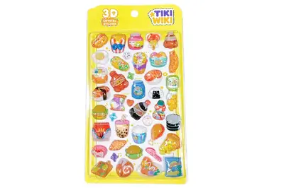 Набір 3D-наліпок 51368 TIKI WIKI серії "Crystal" – ТІКІ СМАКОЛИКИ купити