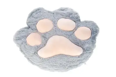 М'яка подушка Лапка з пледом HF821-185, розмір подушки 40*35 см, пледик 200*90 см в асортименті купити