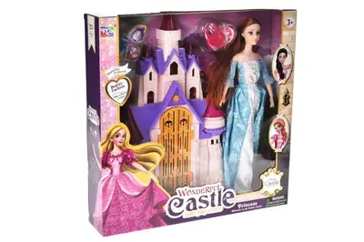 Замок принцеси KDL-57 озвучений, зі світлом, в коробці р.35x7x34,5 см YG Toys купити