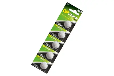 Батарейки Літієві GP CR2032 C5 5шт. купити