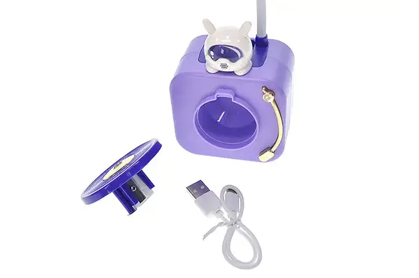 Лампа-нічник LED, 3 рівні світла, з чинкою та USB-кабелем 21738 купити недорого в Україні, фото 5