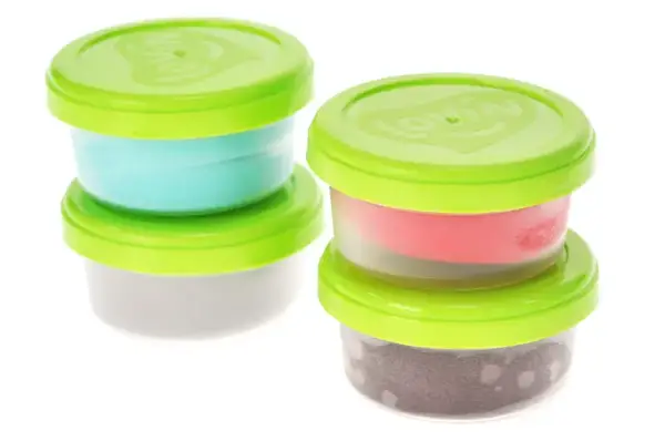 Набір для ліплення з легким пластиліном 7000219 в стаканах, 15 кольорів LOVIN купити недорого в Україні, фото 2