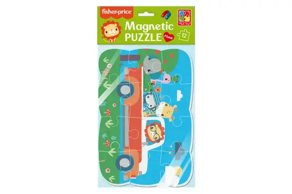 Пазли на магніті А5 'Fisher-Price. Весела поїздка' VT3205-97 Vladi Toys купити