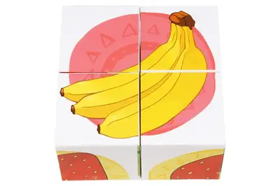 Набір кубиків 1332 "Фрукти" ТЕХНОК купити