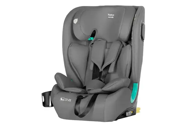 Автокрісло CRL-15808 "Yukon" Seashell Grey i-Size 76-150 см, ISOFIX, з регулюванням нахилу, з підсклянником CARRELLO купити