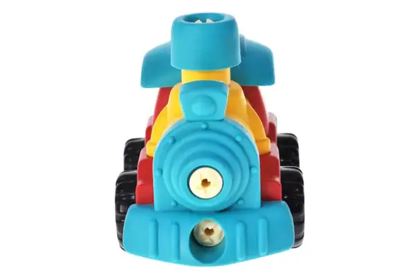 Потяг конструктор 2026-C в сітці р.16x10x12 см YG Toys купити недорого в Україні, фото 4