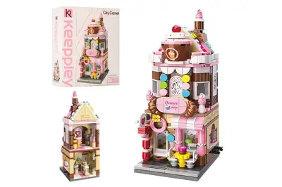 Конструктор BRICK C0101 City Corner-Honey Sweet Dessert House 344 деталі, коробка 19,5*5*16,5 см купити