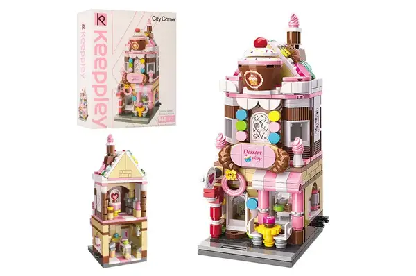 Конструктор BRICK C0101 City Corner-Honey Sweet Dessert House 344 деталі, коробка 19,5*5*16,5 см купити
