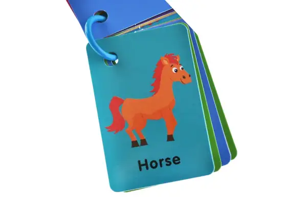 Картки на кільці VT5000-15 "Англійська. Світ тварин" VladiToys купити недорого в Україні, фото 2