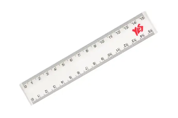 ЛІНІЙКА YES Прозора 15см 370329 (48шт.) купити