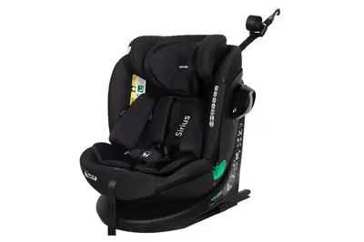 Автокрісло CARRELLO Sirius CRL-8808 Absolute Black i-Size 40-150см ISOFIX, поворот купити