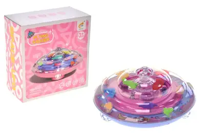 Дзига 6601-1 на батарейках, в коробці YG Toys купити