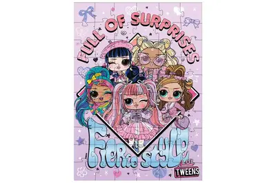 Пазли - 60 елм. - LP60-003 "L.O.L. Tweens Fierce Style" Ideyka купити