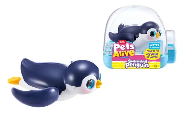 Інтерактивна іграшка 9573A Pets Alive S1, пінгвінчик, чорний Pets & Robo Alive купити