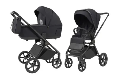 Коляска універсальна CRL-6527 "Ultra" 2in1 Basalt Black CARRELLO купити