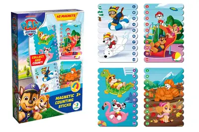 Магнітні палички для рахування 200655 "Щенячий патруль. Сезони" DoDo купити