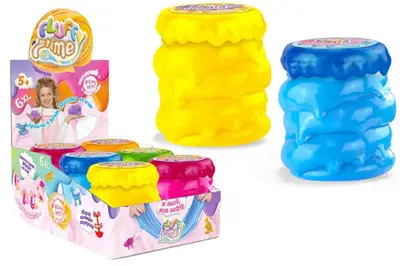Слайм FLS-04-01U "Fluffy Slime" 400 гр, в дисплеї 6 шт. DANKO купити