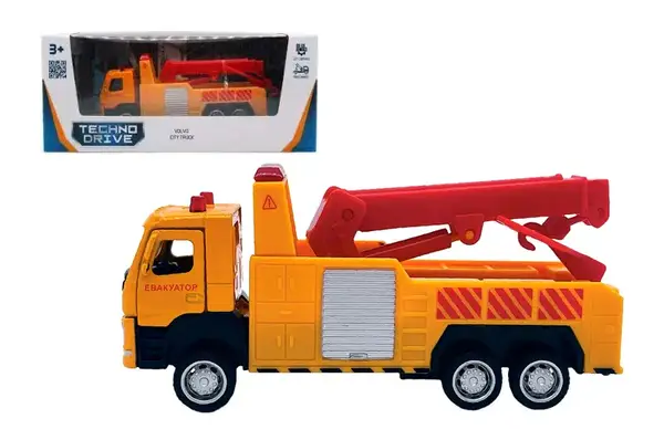 Автомодель - VOLVO ЕВАКУАТОР 250303 в коробці TechnoDrive купити