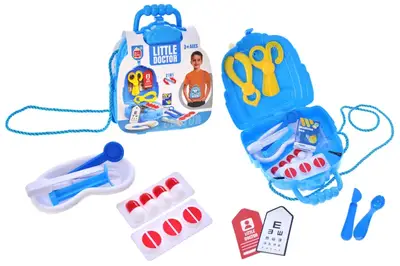 Лікарський набір BX09 в саквояжі р.19,5x17,7x15,7 см YG Toys купити