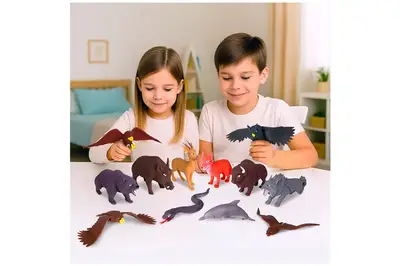 Стретч-іграшка у вигляді тварини 1/CN25 "ТВАРИНИ УКРАЇНИ" в дисплеї #SBABAM купити