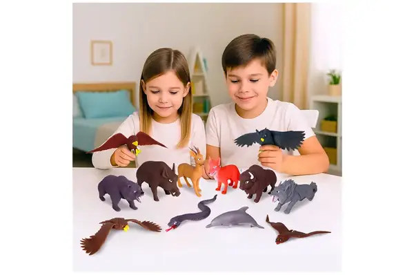 Стретч-іграшка у вигляді тварини 1/CN25 "ТВАРИНИ УКРАЇНИ" в дисплеї #SBABAM купити недорого в Україні, фото 6